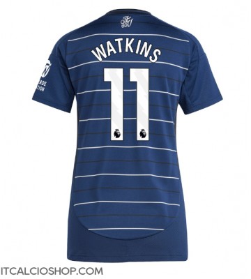 Aston Villa Ollie Watkins #11 Terza Maglia Femmina 2024-25 Manica Corta